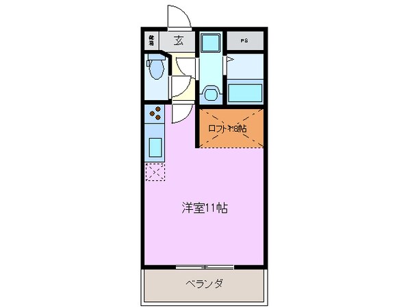 パストラルアベニューの物件間取画像